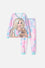 PIJAMA DE BARBIE MANGA LARGA  MULTICOLOR PARA NIÑA