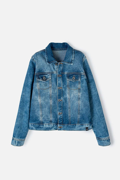 CHAQUETA DE SPIDER-MAN EN DENIM AZUL PARA NIÑO