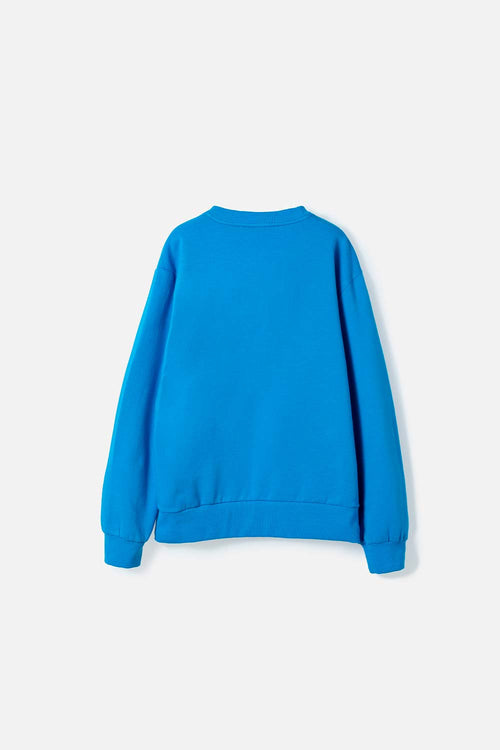 BUZO DE BART SIMPSON CERRADO AZUL PARA NIÑO