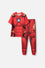 PIJAMA DE IRON MAN ROJA DE PANTALÓN LARGO PARA NIÑO
