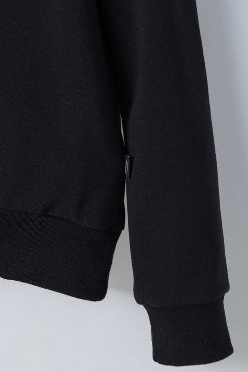 BUZO DE BARBIE CUELLO REDONDO NEGRO PARA NIÑA