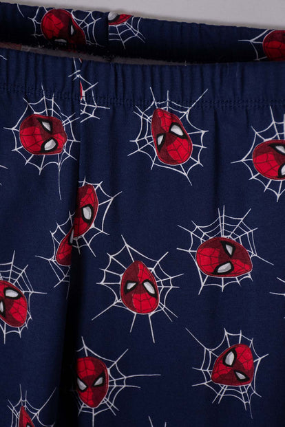 PIJAMA DE SPIDER-MAN CON PANTALÓN LARGO ROJO PARA NIÑO