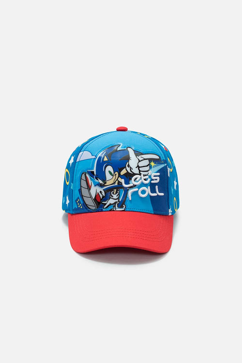 GORRA DE SONIC PARA NIÑO
