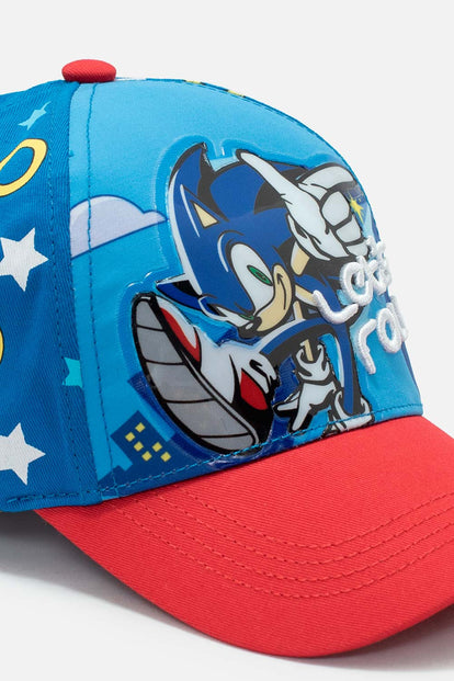 GORRA DE SONIC PARA NIÑO
