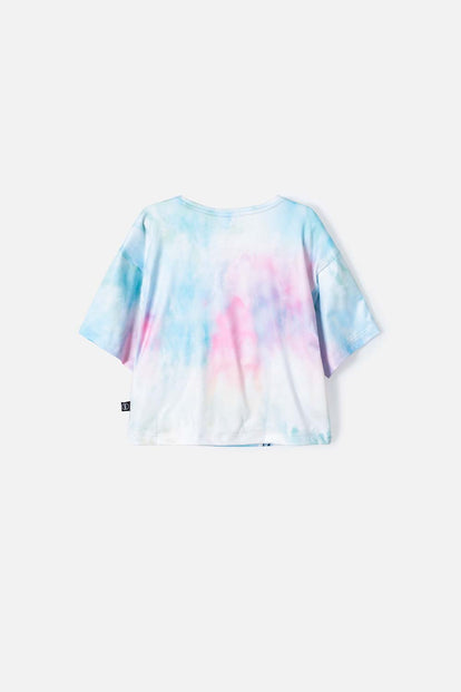 CAMISETA DE STICH MANGA CORTA MULTICOLOR PARA NIÑA