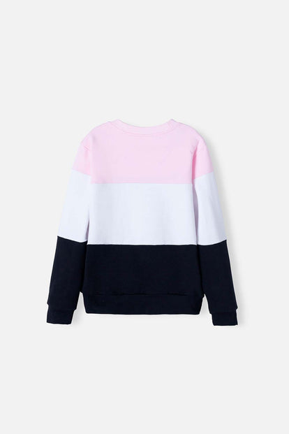 BUZO DE BARBIE CERRADO MULTICOLOR PARA NIÑA