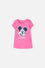 CAMISETA DE MICKEY MOUSE MANGA CORTA ROSADA PARA NIÑA
