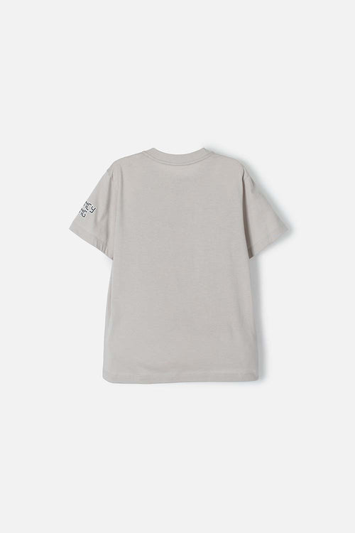 Card slide image -  CAMISETA DE AMONG US MANGA CORTA GRIS PARA TEENS NIÑO