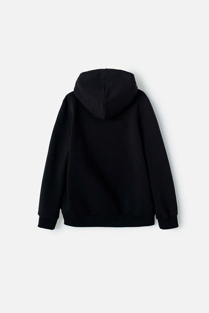 BUZO DE PLAY STATION CON CIERRE NEGRO PARA NIÑO