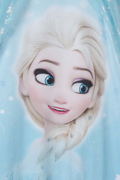 PIJAMA TIPO BATOLA DE FROZEN AZUL PARA NIÑA