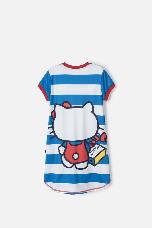 PIJAMA DE HELLO KITTY MULTICOLOR TIPO BATOLA PARA NIÑA