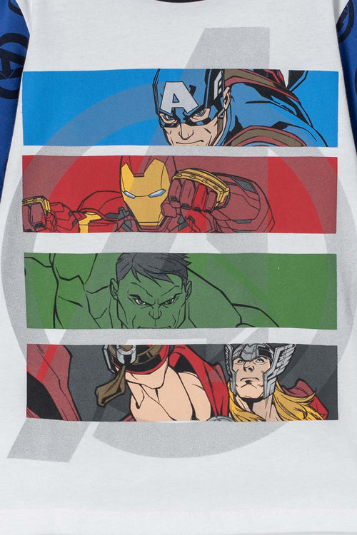 PIJAMA DE MARVEL CON PANTALÓN LARGO MULTICOLOR PARA NIÑO