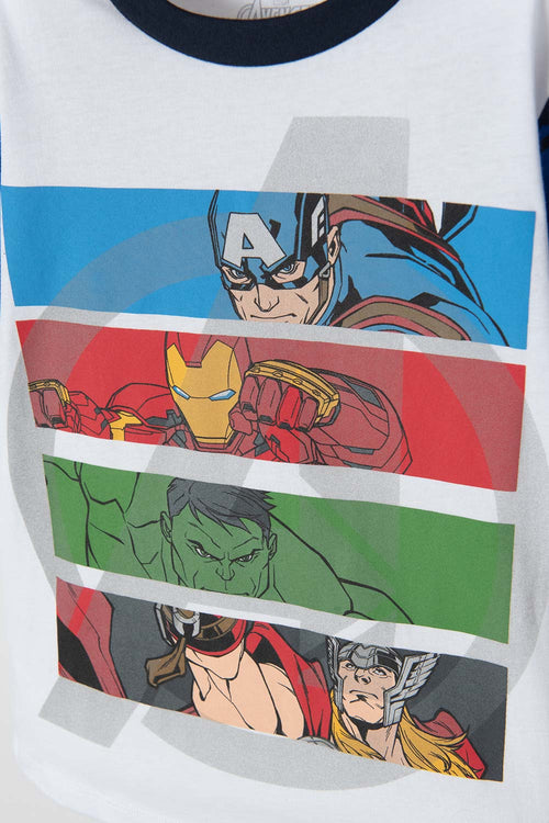 PIJAMA DE MARVEL CON PANTALÓN LARGO MULTICOLOR PARA NIÑO