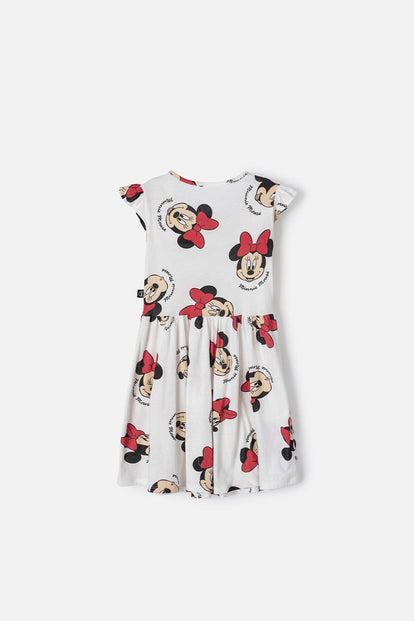 VESTIDO DE MINNIE MOUSE IVORY PARA NIÑA