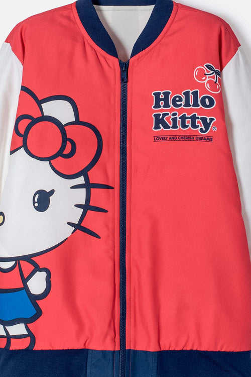 Card slide image -  CHAQUETA HELLO KITTY CON CIERRE MULTICOLOR PARA NIÑA
