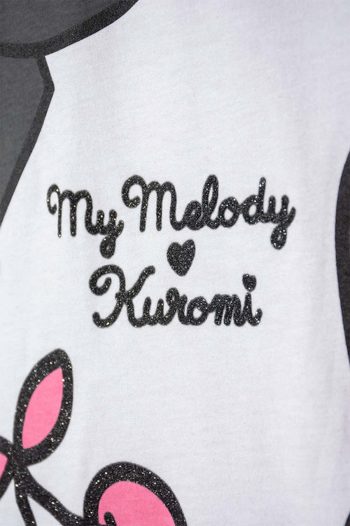 Card slide image -  CAMISETA MY MELODY & KUROMI BLANCO PARA NIÑA