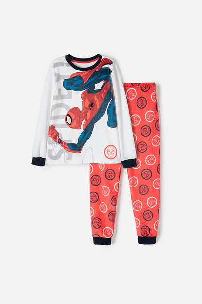 PIJAMA DE SPIDER-MAN CON PANTALÓN LARGO MULTICOLOR PARA NIÑO