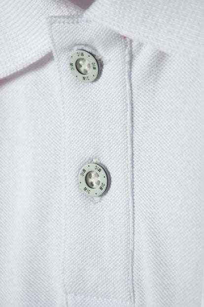 POLO DE SPIDERMAN BLANCA CON BOTONES PARA NIÑO