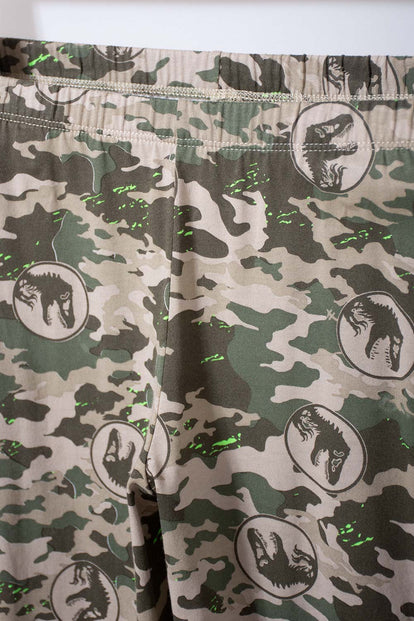 PIJAMA DE JURASSIC WORLD VERDE DE MANGA LARGA PARA NIÑO