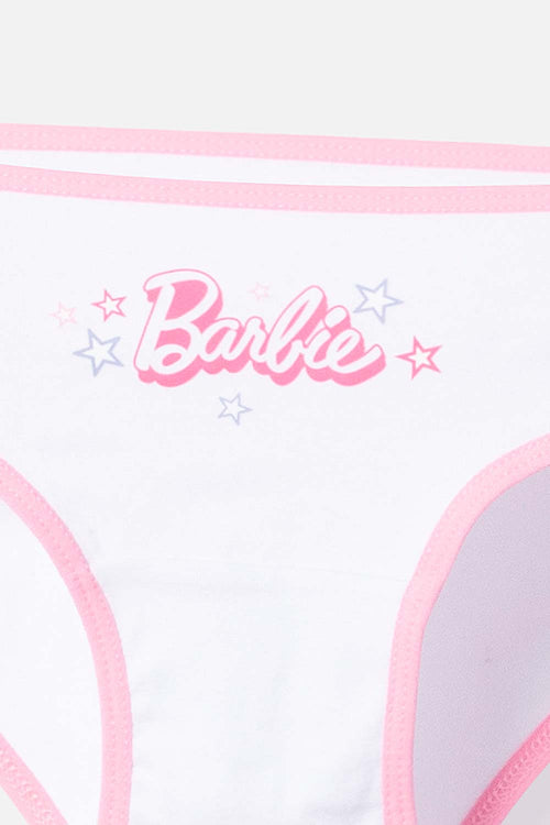 Card slide image -  PACK X2 PANTIES  DE BARBIE ROSADO ESTAMPADO PARA NIÑA