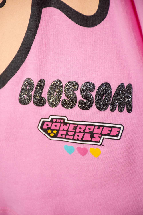 Card slide image -  CAMISETA DE LAS CHICAS SUPERPODEROSAS ROSADA MANGA CORTA PARA NIÑA