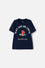 CAMISETA DE PLAY STATION MANGA CORTA AZUL PARA NIÑO