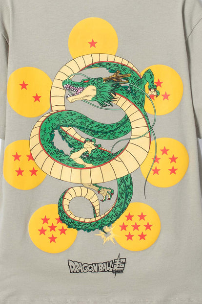 CAMISETA DE DRAGON BALL MANGA CORTA VERDE PARA NINO