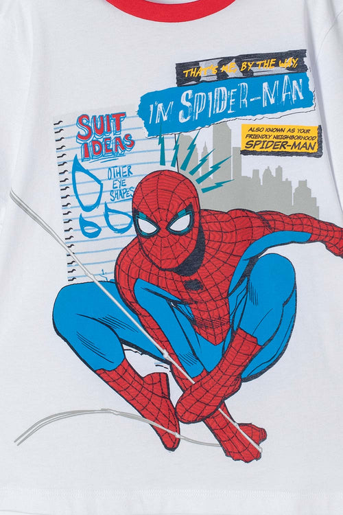 Card slide image -  PIJAMA DE SPIDERMAN AZUL, ROJO Y BLANCO PARA NIÑO