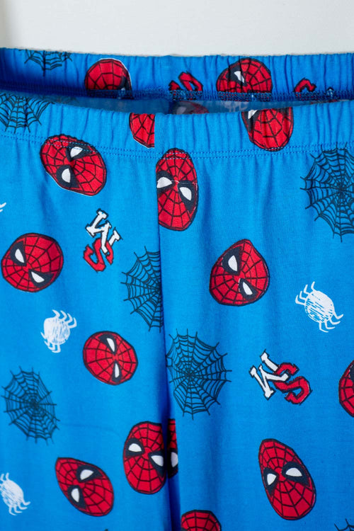 Card slide image -  PIJAMA DE SPIDERMAN AZUL, ROJO Y BLANCO PARA NIÑO