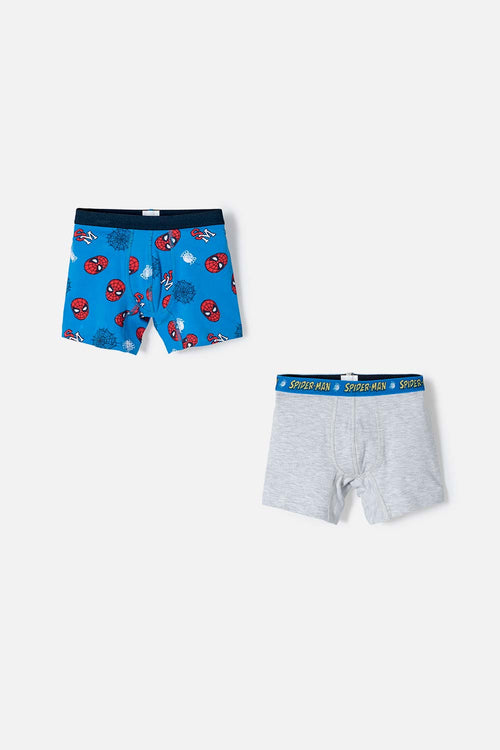 Card slide image -  PACK X2 BOXER DE SPIDERMAN MULTICOLOR PARA NIÑO