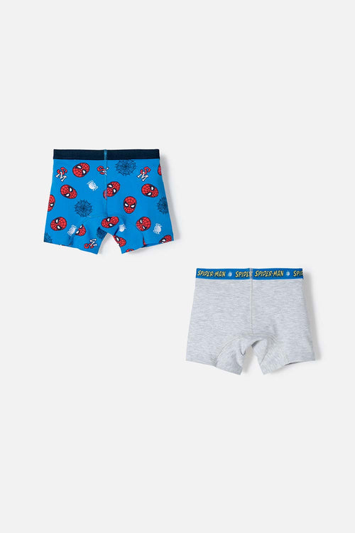 Card slide image -  PACK X2 BOXER DE SPIDERMAN MULTICOLOR PARA NIÑO