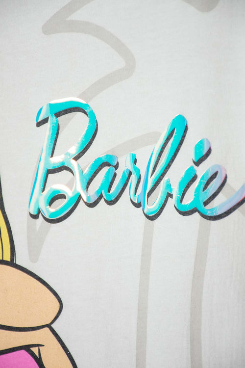 Card slide image -  CAMISETA DE BARBIE MARFIL ESTAMPADA PARA NIÑA