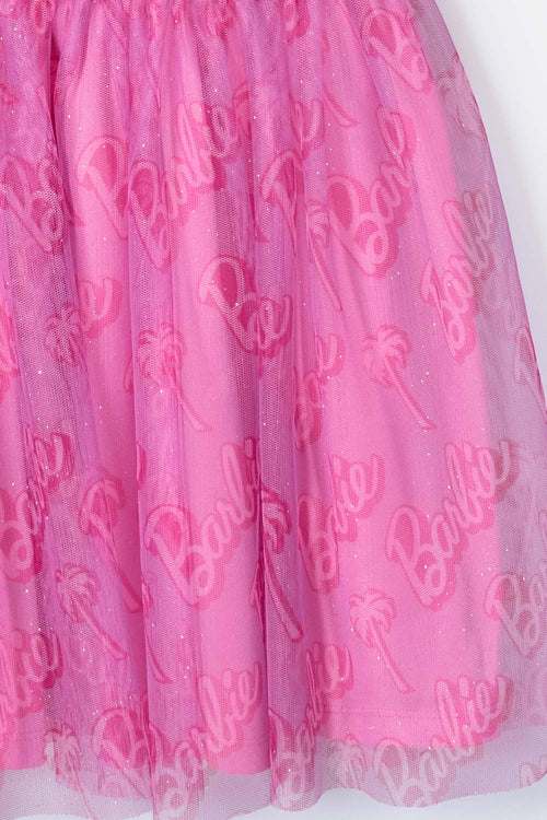 Card slide image -  VESTIDO DE BARBIE ROSADO CON TUL PARA NIÑA