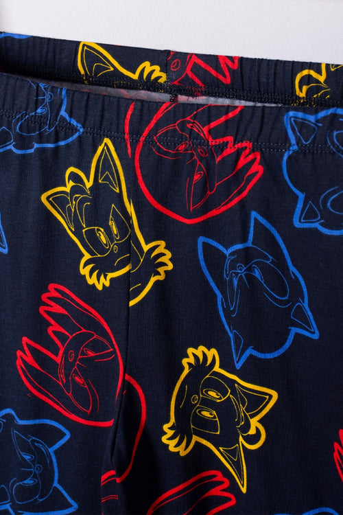 Card slide image -  PIJAMA DE SONIC CON PANTALÓN LARGO MULTICOLOR PARA NIÑO