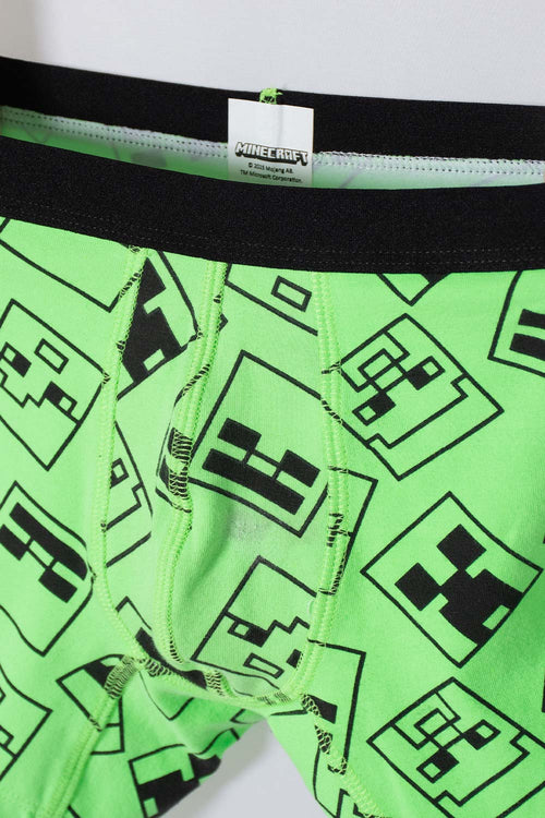 PACK X2 BOXER DE MINECRAFT MULTICOLOR PARA NIÑO