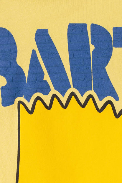 CAMISETA DE LOS SIMPSON MANGA CORTA AMARILLO PARA NIÑO