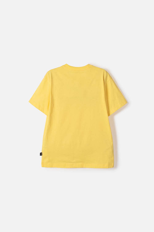 CAMISETA DE LOS SIMPSON MANGA CORTA AMARILLO PARA NIÑO