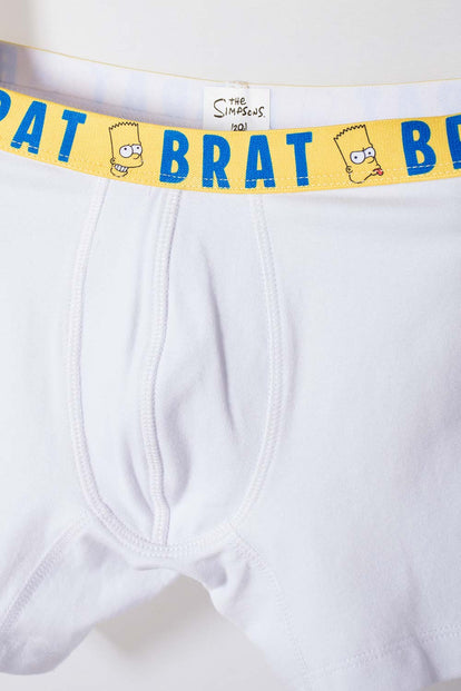 PACK X2 BOXER DE LOS SIMPSONS MULTICOLOR PARA NIÑO