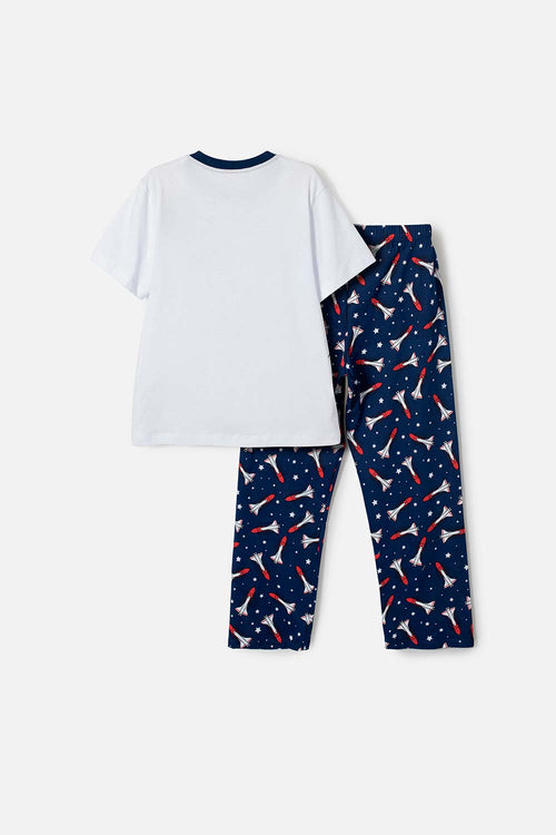 Card slide image -  PIJAMA DE LA NASA CON PANTALÓN LARGO MULTICOLOR PARA NIÑO