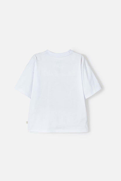 CAMISETA DE GABBY’S DOLLHOUSE MANGA CORTA BLANCO PARA NINA