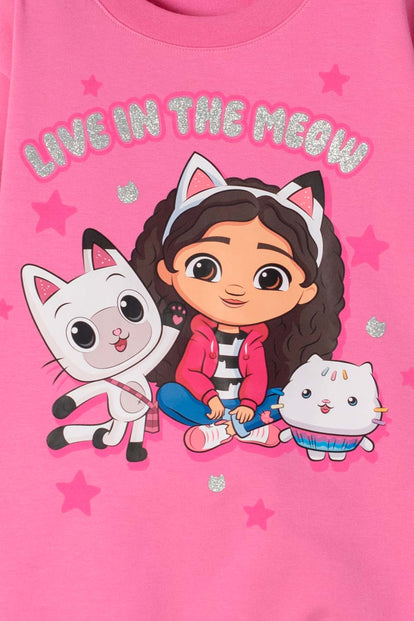  BUZO  DE GABBY’S DOLLHOUSE CERRADO ROSADO PARA NINA