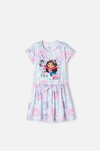  VESTIDO DE GABBY’S DOLLHOUSE MULTICOLOR PARA NINA