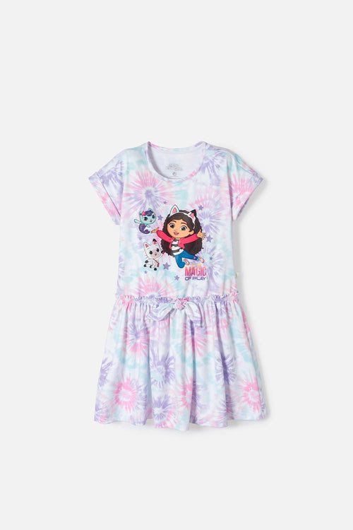 VESTIDO DE GABBY’S DOLLHOUSE MULTICOLOR PARA NINA