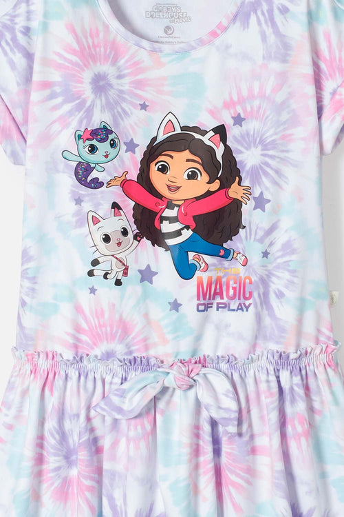 VESTIDO DE GABBY’S DOLLHOUSE MULTICOLOR PARA NINA