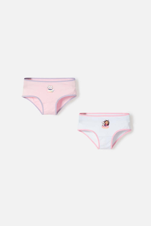 PACK X2 PANTIES DE GABBY’S DOLLHOUSE PARA NINA