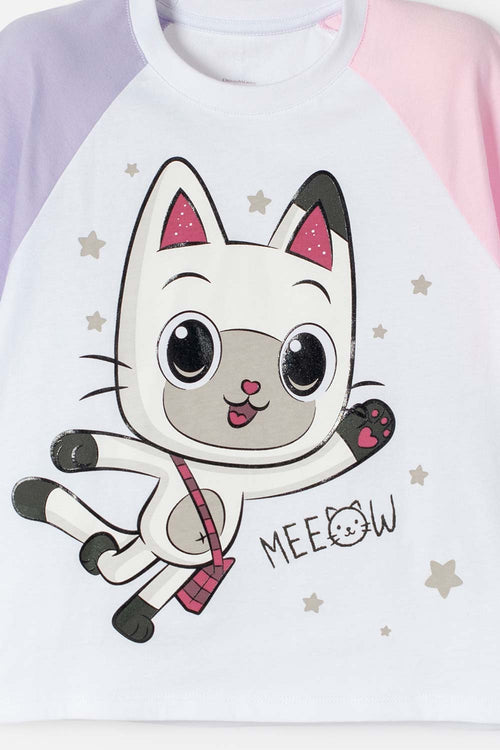 Card slide image -  CAMISETA DE GABBY’S DOLLHOUSE MANGA CORTA MULTICOLOR PARA NINA