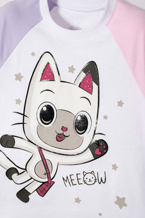 Card slide image -  CAMISETA DE GABBY’S DOLLHOUSE MANGA CORTA MULTICOLOR PARA NINA