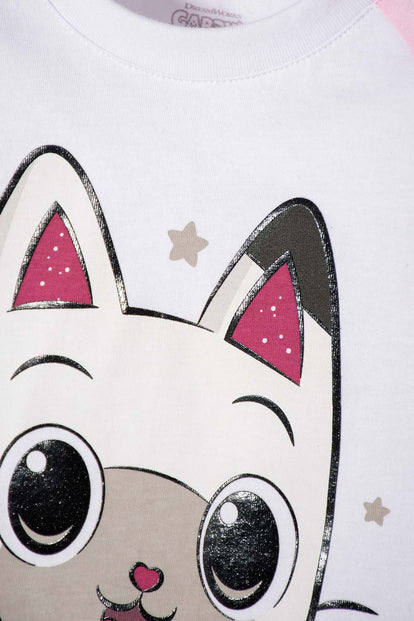 CAMISETA DE GABBY’S DOLLHOUSE MANGA CORTA MULTICOLOR PARA NINA