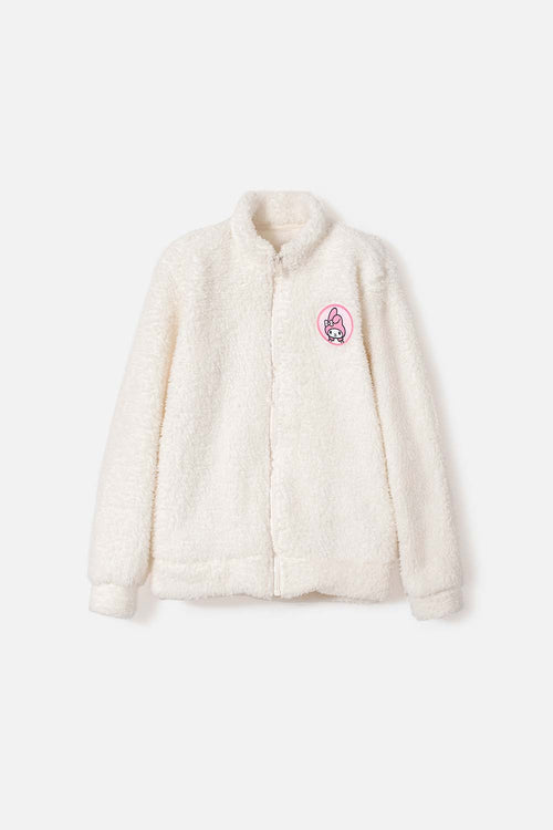 BUZO DE MY MELODY CON CIERRE IVORY PARA NIÑA