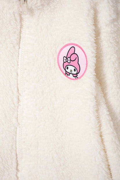 BUZO DE MY MELODY CON CIERRE IVORY PARA NIÑA